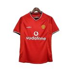 Maillot Rétro Manchester United Domicile 2000/2001
