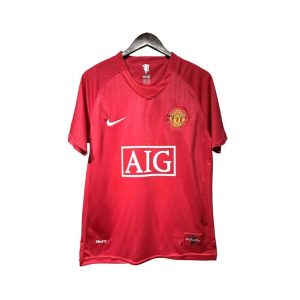 Maillot Rétro Manchester United Domicile 2007/2008