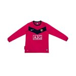 Maillot Rétro Manchester United Domicile Manches Longues 2009/2010