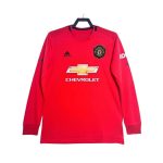 Maillot Rétro Manchester United Domicile Manches Longues 2019/2020