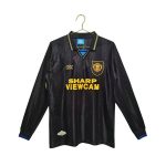 Maillot Rétro Manchester United Extérieur Manches Longues 1993/1994