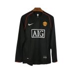 Maillot Rétro Manchester United Extérieur Manches Longues 2007/2008