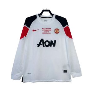 Maillot Rétro Manchester United Extérieur Manches Longues 2010/2011