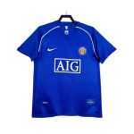 Maillot Rétro Manchester United Gardien 2007/2008 Bleu