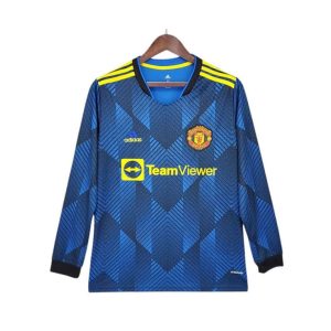Maillot Rétro Manchester United Third Manches Longues 2021/2022