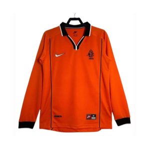 Maillot Rétro Pays-Bas Domicile Manches Longues 1998