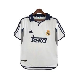 Maillot Rétro Real Madrid Domicile 2000/2001