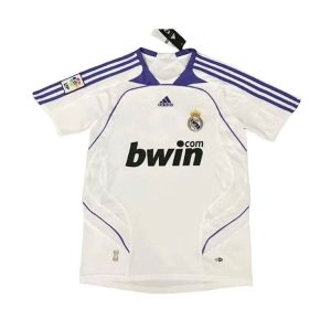 Maillot Rétro Real Madrid Domicile 2007/2008