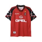 Maillot retro AC Milan domicile copa centenario do belo 1997/98
