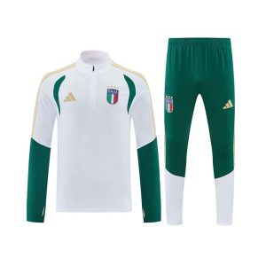 Survetement Italie 2026/2027 Blanc Vert