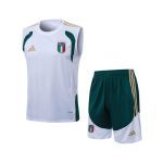Ensemble Debardeur Italie 2026/2027 Blanc Vert