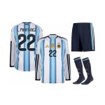 Maillot Kit Argentine L. Martinez Domicile 2026/2027 ML Homme