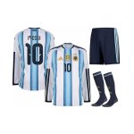 Maillot Kit Argentine Messi Domicile 2026/2027 ML Homme