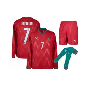 Maillot Kit Portugal Ronaldo Domicile 2026/2027 ML Homme