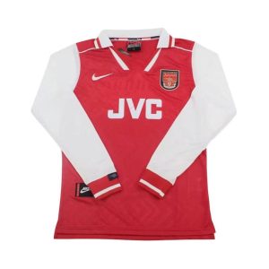 Maillot Rétro Manches Longues Arsenal Domicile 1996/1997