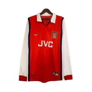 Maillot Rétro Manches Longues Arsenal Domicile 1998/1999