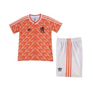 Maillot Rétro Kit Pays-Bas Domicile Enfant 1988