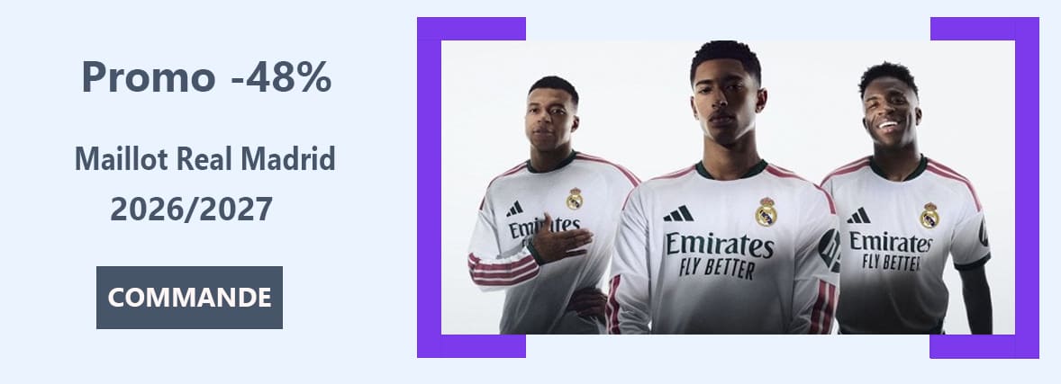 Maillots de foot Real Madrid 2026-2027