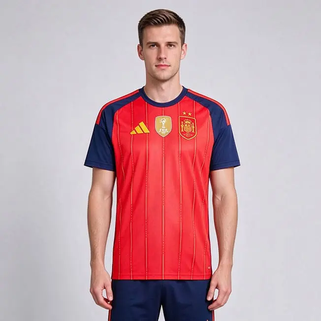 Maillot Espagne Domicile 2026/2027 2 Étoiles