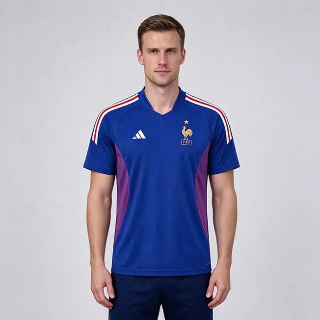 Maillot Rétro France Domicile 2002