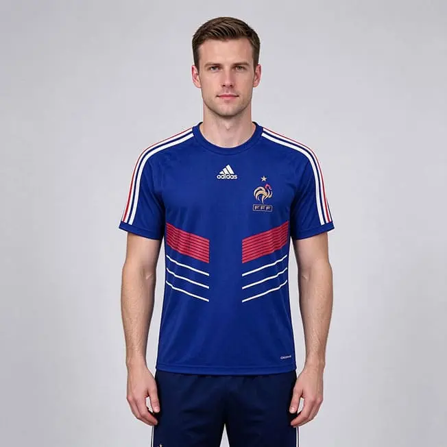 Maillot Rétro France Domicile 2010