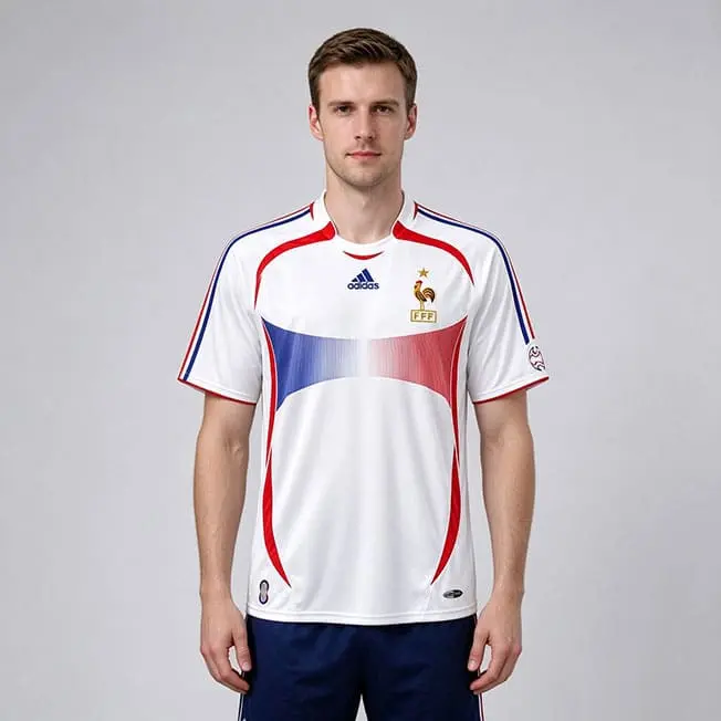 Maillot Rétro France Extérieur 2006