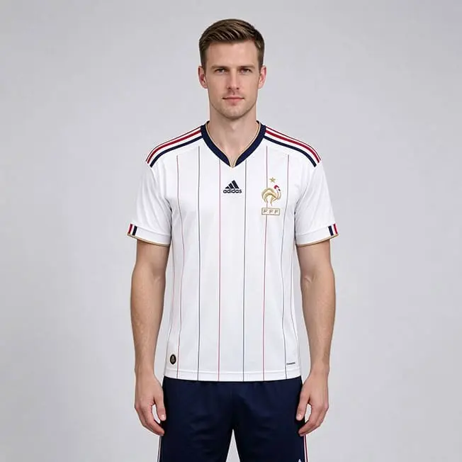 Maillot Rétro France Extérieur 2010